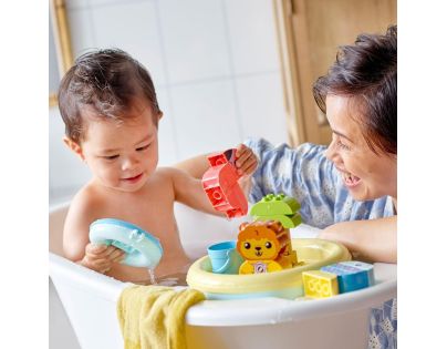 LEGO® DUPLO® 10966 Legrace ve vaně Plovoucí ostrov se zvířátky - Poškozený obal