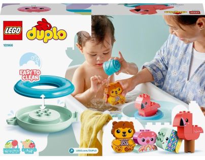 LEGO® DUPLO® 10966 Legrace ve vaně Plovoucí ostrov se zvířátky - Poškozený obal