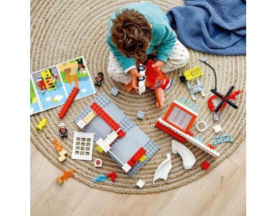 LEGO® DUPLO® 10970 Hasičská stanice a vrtulník