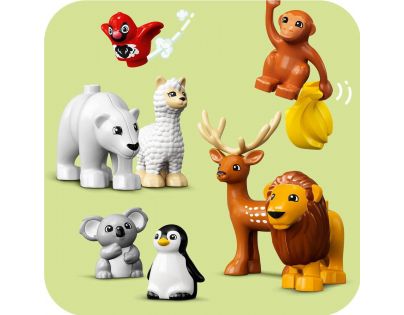 LEGO® DUPLO® 10975 Divoká zvířata světa