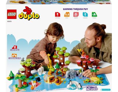 LEGO® DUPLO® 10975 Divoká zvířata světa