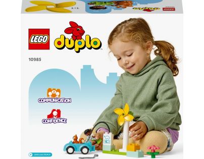 LEGO® DUPLO® 10985 Větrná turbína a elektromobil
