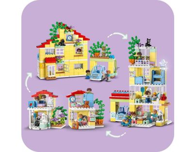 LEGO® DUPLO® 10994 Rodinný dům 3 v 1