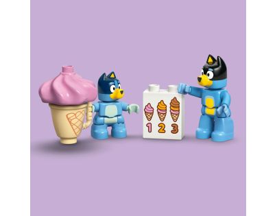 LEGO® DUPLO® Bluey 10458 Bluey a výlet na zmrzlinu