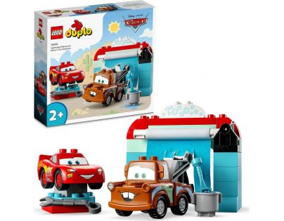 LEGO® DUPLO® Disney 10996 Na myčce s Bleskem McQueenem a Burákem