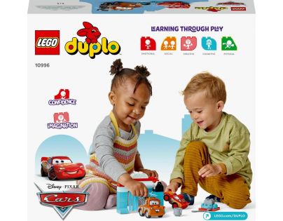 LEGO® DUPLO® Disney 10996 Na myčce s Bleskem McQueenem a Burákem