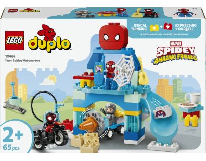 LEGO® DUPLO® Disney 10464 Spideyho tým a pavoučí základna