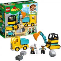 LEGO® DUPLO® Town 10931 Náklaďák a pásový bagr - Poškozený obal