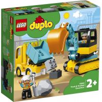 LEGO® DUPLO® Town 10931 Náklaďák a pásový bagr - Poškozený obal 4