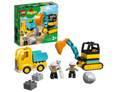 LEGO® DUPLO® Town 10931 Náklaďák a pásový bagr