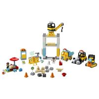 LEGO® DUPLO® Town 10933 Stavba s věžovým jeřábem 2