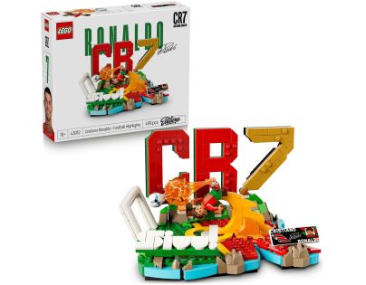 LEGO® Editions 43012 Cristiano Ronaldo – Hvězdné momenty fotbalu