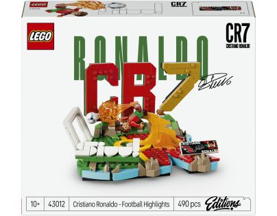 LEGO® Editions 43012 Cristiano Ronaldo – Hvězdné momenty fotbalu