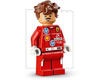 LEGO® Editions 43014 Helma Charles Leclerc ze Scuderia Ferrari HP