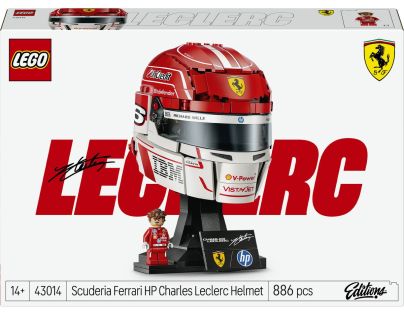 LEGO® Editions 43014 Helma Charles Leclerc ze Scuderia Ferrari HP