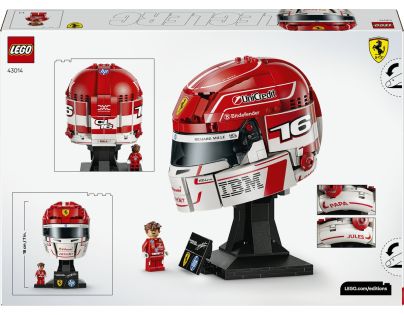 LEGO® Editions 43014 Helma Charles Leclerc ze Scuderia Ferrari HP