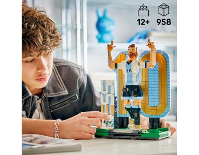 LEGO® Editions 43015 Lionel Messi – Fotbalová legenda