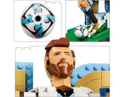 LEGO® Editions 43015 Lionel Messi – Fotbalová legenda