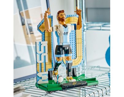 LEGO® Editions 43015 Lionel Messi – Fotbalová legenda