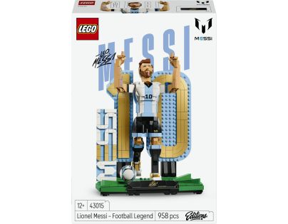 LEGO® Editions 43015 Lionel Messi – Fotbalová legenda