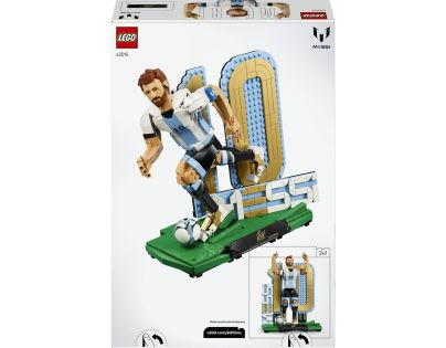 LEGO® Editions 43015 Lionel Messi – Fotbalová legenda