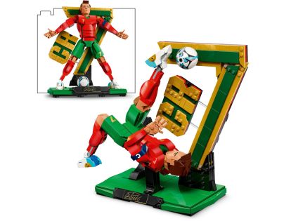 LEGO® Editions 43016 Cristiano Ronaldo – Fotbalová legenda