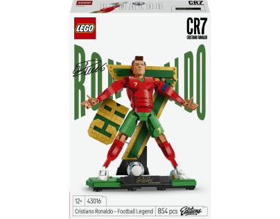 LEGO® Editions 43016 Cristiano Ronaldo – Fotbalová legenda