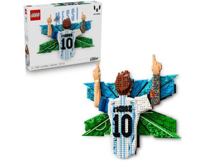 LEGO® Editions 43018 Lionel Messi – Okamžik vítězství