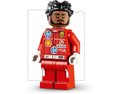 LEGO® Editions 43022 Helma Lewis Hamilton ze Scuderia Ferrari HP