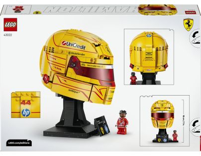 LEGO® Editions 43022 Helma Lewis Hamilton ze Scuderia Ferrari HP