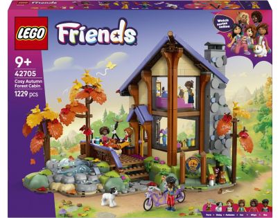 LEGO® Friends 42705 Útulná chata v podzimním lese