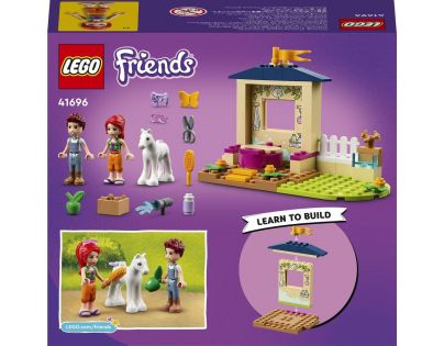 LEGO® Friends 41696 Čištění poníka ve stáji