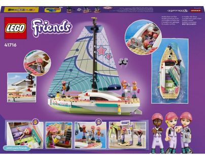 LEGO® Friends 41716 Stephanie a dobrodružství na plachetnici