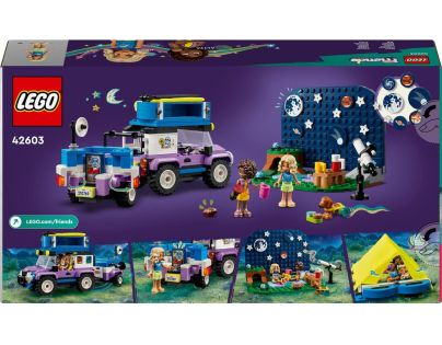 LEGO® Friends 42603 Karavan pro pozorování hvězd - Poškozený obal