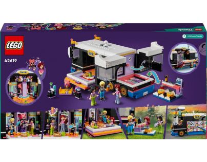 LEGO® Friends 42619 Autobus pro turné popových hvězd