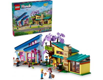 LEGO® Friends 42620 Rodinné domy Ollyho a Paisley