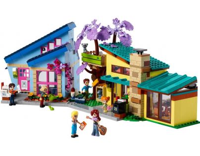 LEGO® Friends 42620 Rodinné domy Ollyho a Paisley