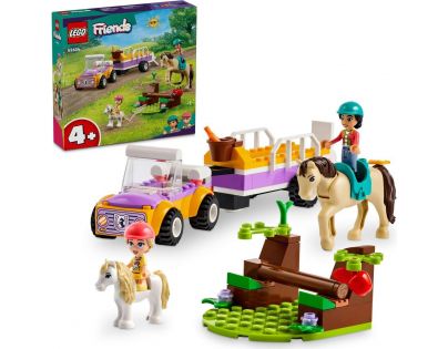 LEGO® Friends 42634 Přívěs s koněm a poníkem