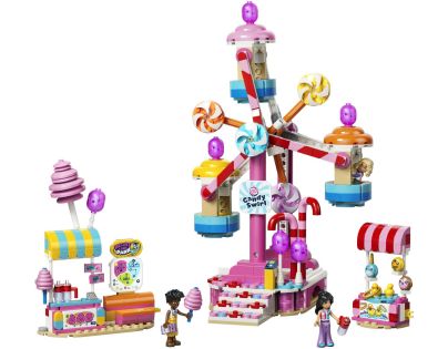 LEGO® Friends 42700 Kolotoč se sladkostmi a cupcaky