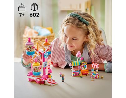 LEGO® Friends 42700 Kolotoč se sladkostmi a cupcaky