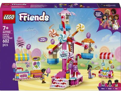 LEGO® Friends 42700 Kolotoč se sladkostmi a cupcaky