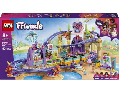 LEGO® Friends 42703 Jízda na horské dráze s mořskými pannami
