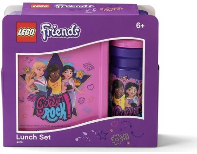 LEGO® Friends Girls Rock svačinový set fialový