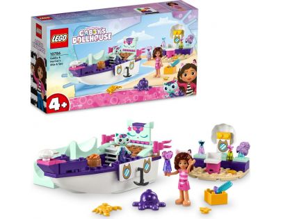 LEGO® Gábinin kouzelný domek 10786 Gábi a Rybočka na luxusní lodi