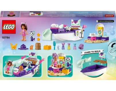 LEGO® Gábinin kouzelný domek 10786 Gábi a Rybočka na luxusní lodi