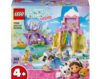 LEGO® Gábinin kouzelný domek 11205 Cukrová hora a Kočičí zahrádka - Poškozený obal