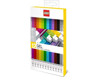 LEGO® Gelová pera mix barev 12 ks