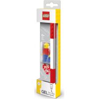 LEGO® Gelové pero s minifigurkou červené 1 ks 2