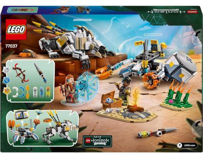 LEGO® Horizon Adventures™ 77037 Aloy a Varl vs. Shell-Walker a Sawtooth