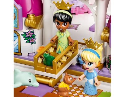 LEGO® Disney Princess™ 43193 Ariel, Kráska, Popelka a Tiana a jejich pohádková kniha dobrodružství